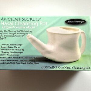 CERAMIC NASAL CLEANSING POT